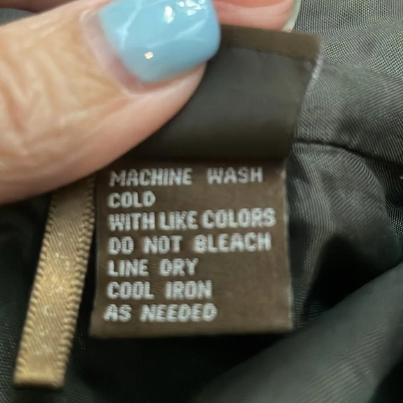 J McLaughlin Gray Flare Bottom Pencil Skirt Size 2 - Picture 8 of 8